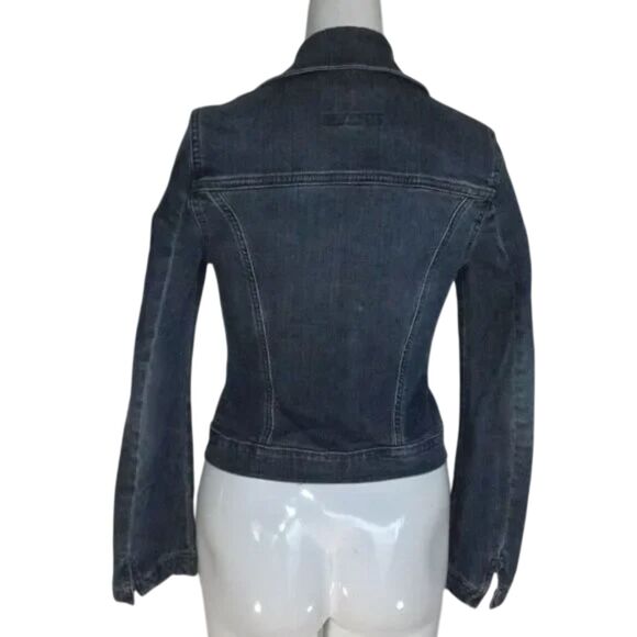 AG Denim Jacket, XS, Buttons, Pockets/Flaps, The Alamo, Stretch, Long sleeves - Picture 4 of 14